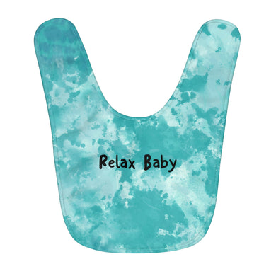 Relax Baby Fleece Blue Bib