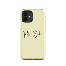 Load image into Gallery viewer, Relax Babe Cream iPhone Case