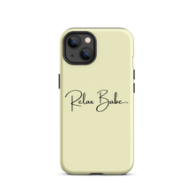 Load image into Gallery viewer, Relax Babe Cream iPhone Case