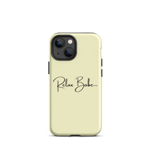 Load image into Gallery viewer, Relax Babe Cream iPhone Case