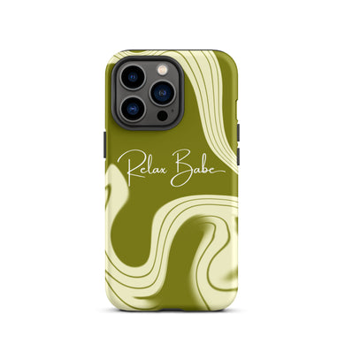 Relax Babe iPhone Case