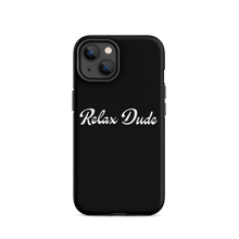 Load image into Gallery viewer, Relax Dude Black iPhone Case