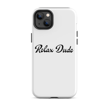 Load image into Gallery viewer, Relax Dude White iPhone Case