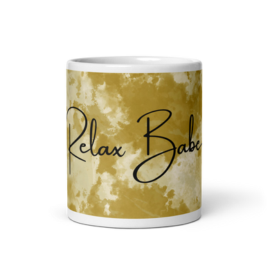 Relax Babe Gold Mug