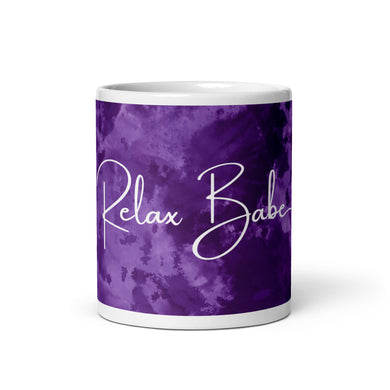 Relax Babe Purple Mug